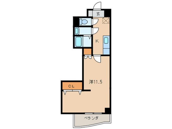 デザイナープリンセス77の物件間取画像